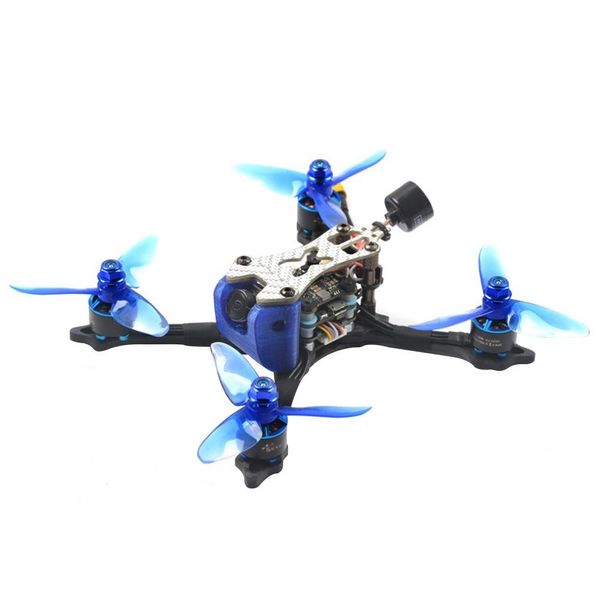 Skystars Ratel 140X 6S FPV Racing Drone F4 8K OSD 40A Blheli_S avec 200 mW VTX Runcam Nano 2 Cam BNF - Récepteur Frsky XM+