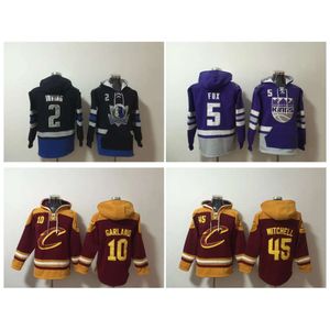 Sl Kins Basketball Hoodie Deaaron Fox Jerseys Cava Liers Darius Garland Donovan Mitchell Kyrie Irving Pullover Sports Sweatshirts Winter