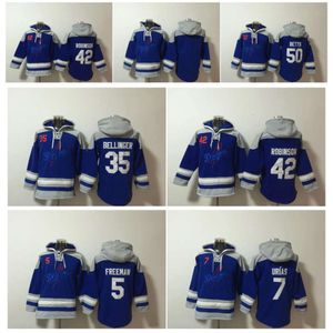 Sl la dodgers Old Time Baseball Jerseys Mookie Betts Los Freddie Freeman Julio Urias Jackie Robinson Angeles Hoodie Pullover Sports Sweatshirts