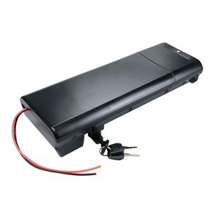 Gratis verzending ecobike achterste rek ebike batterij 24V 36V 12.8Ah 14Ah 17.5Ah voor elektrische fiets met oplader 250W 350W 500W