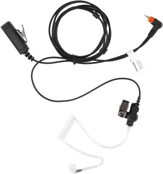 SL300 Auricular de tubo acústico translúcido PTT/Micrófono compatible con Motorola Walkie Talkie SL1KSL1MSL400SL7550SL7580eSL7590 - JEUYOEDE