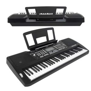 SLADE multifunctionele digitale elektronische piano met 61 toetsen, intelligent beginners- en beginnerstoetsenbord voor volwassenen