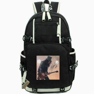 Slash sac à dos Saul Hudson Daypack Star School Sac Music Packsack Print Rucksack Casual Schoolbag Day Day Pack