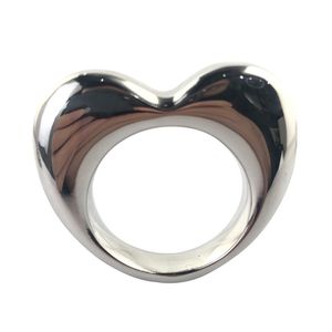 Slave Marteling Gay Hart Type Penis Ring Lock Sperma Cbt Cock RingsAdult sexy Speelgoed Voor BDSM Mannen Vertraging Ejaculatie cockring Metalen