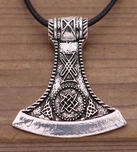 Slave Perun Axe Star de Russie Symbole Svarog Viking Warrior Ax Protection Amulet Collier Men Pagan Jewelry4089446