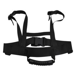 Luge Enfants Ski Harnais De Sécurité Corde Avec Boucles De Sangle En Nylon Ceinture De Formation De Ski Anti Chute Sangle De Poitrine Pour Skingboard 230726