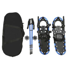 Trineo ROEAM zapatos de nieve zapatos de nieve de aluminio con postes ajustables bolsa de transporte para mujeres hombres botas de esquí de invierno raquetas de nieve 231116