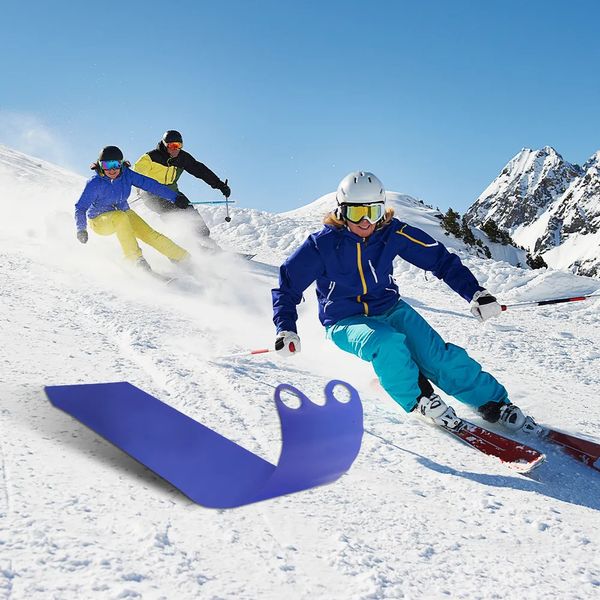 Sledding Winter Snow Sled Portable Pliable Snowboards Flexible Roll Up Ski Board pour enfants Sledge Sledge Snow Ski accessoires 231116