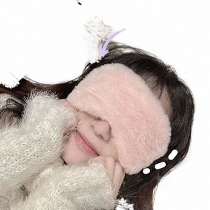 Masque Slee Slee Blindfold Masques pour les yeux en peluche douce Mignon Love Cloud Eye Cover Masque en peluche Eyepatch Nap Santé Eye Cover Patch p6Gx #