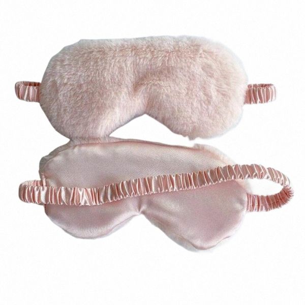 Slee Masque Slee Blindfold Doux Masques Pour Les Yeux En Peluche Mignon Amour Nuage Couverture Pour Les Yeux En Peluche Masque Eyepatch Nap Santé Couverture Pour Les Yeux C7NP #