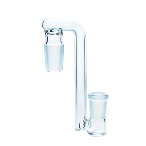 Adaptateur en verre élégant et simple et simple Adaptateur en verre nargulière Bong 14 et 18 mm Connecteur féminin pour le tuyau E-RIG 003 Yingmin5 Store