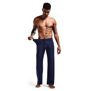 Slaapbodems Broek Trekkoord Mannen Casual Broek Zachte Comfortabele Mannen Slaapbodems Homewar Broek Pyjama Lacking Los