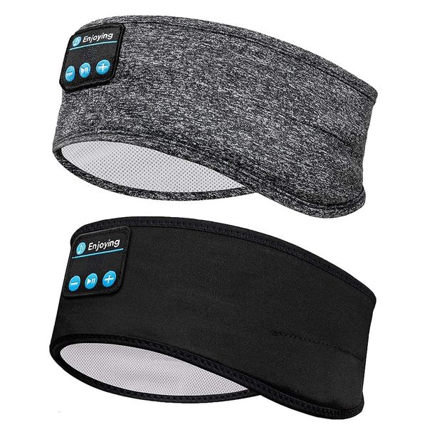 Bandeau de sommeil bénéficiant d'écouteurs de sommeil sans fil, bandeau antibruit, écouteurs Bluetooth avec Sers pour SleepWorkout 240125