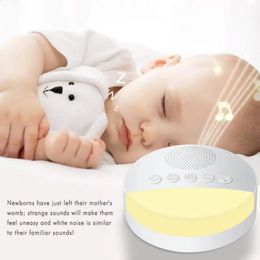 Slaap Helper Aid Noise Machine Sound Spa Ontspanning Natuurgeluiden Slapeloosheid Relief Artefact Tool voor Baby Volwassenen 240314