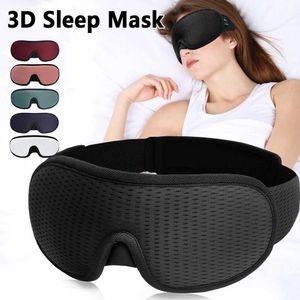Slaap Maskers 3d Slapen Oogmasker Blokkeren Licht Zacht Gevoerd Reizen Schaduw Cover Rest Relax Blindfold Eyepatch 231116