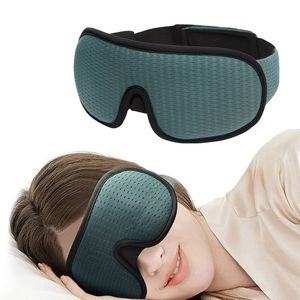 Masques de sommeil Masque de sommeil 3D bloquant la lumière Respirant Rembourré doux pour les yeux Bandeau pour les yeux Cache-œil 230701