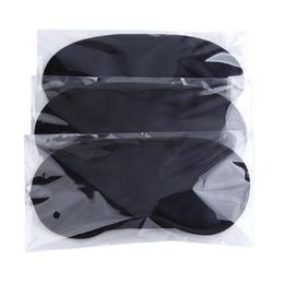 Slaapmaskers Volwassenen Polyester Doek Verduisterend reiswegwerp oogmasker Shade Cover Travel Relax Aid Blinddoeken Geschenken