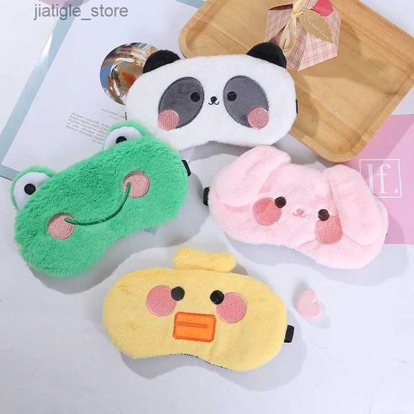 Máscaras de sueño Cartoon Sleep Mask Sleep Mask Sleep Mink Mini Fince Mask Mask Link Link Gat Eye Mask Mask Ojo Sleep Mask Y240401