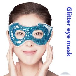 Masques de sommeil Refroidissement Ice Eye Mask Cold Paste Pack Masque pour la thérapie des yeux Apaisant Soulager la fatigue Beauté Masque de sommeil réutilisable en gros 230620