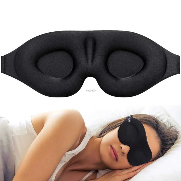 Masques de sommeil masque pour les yeux pour dormir tasse profilée 3D bandeau Concave moulé masque de sommeil de nuit bloque la lumière avec les femmes hommes