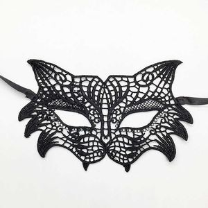 Masques de sommeil Ventes Chaudes Femmes Masque Creux Sexy Cosplay Dentelle Mascarade Masque Pour Les Yeux Lingerie Halloween Gothique Accessoires 2N001 J230602