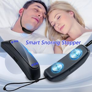 Slaapmaskers Pulse Anti-snurkapparaat EMS Smart Stop Spierstimulator Effectieve oplossing Snurken Hulp Ruisonderdrukking 230920