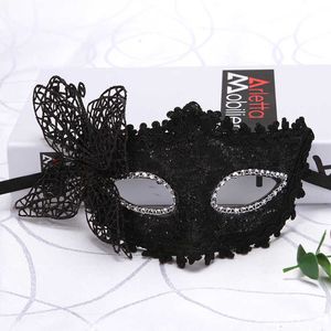 Máscaras para dormir Máscara de fiesta para mujer sexy Mariposa Encaje Flor Máscaras de mascarada Máscara de ojo negro Fiesta de Halloween Disfraces Accesorio de disfraces J230602