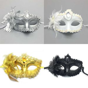 Masques De Sommeil Sexy Femmes Masque De Fête Plume Dentelle Fleur Mascarade Masques Princesse Masque Pour Les Yeux Noirs Halloween Fête Déguisement Costume Accessoire J230602