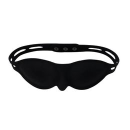 Slaapmaskers Sile Blinddoek Zachte oogmaskerade Rollenspel Erotisch masker Flirt Slave Terughoudendheid Speelgoed voor koppels Bdsm Bondage 220622 Dro Dhx50