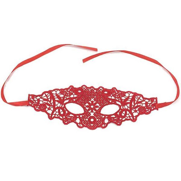 Máscaras para dormir para mujer Gótico Sexy Floral Encaje Máscara de ojo Hollow Masquerade Party Cosplay Disfraz Regalo de Navidad W20 J230602