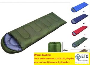 Sleeping Bags 700G Outdoor Camping Sleeping Bag Ultralight Waterproof Warm Envelope Backpacking Sleeping For Outdoor Traveling HikingZZ