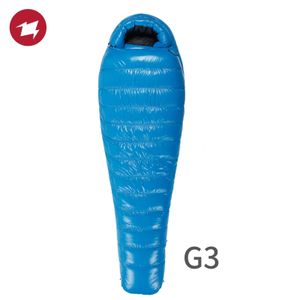 Slaapzakken Aegismax G1-G5 Series 800FP Goose Down Sleeping Bag Ultralight Outdoor Camping Hiking Sleeping Bag voor mannen Vrouwen 231219