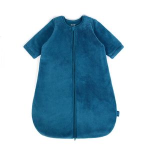 Sacs de couchage automne hiver bébé sac gilet Style pyjamas corail polaire né manches détachables enfants s 231116