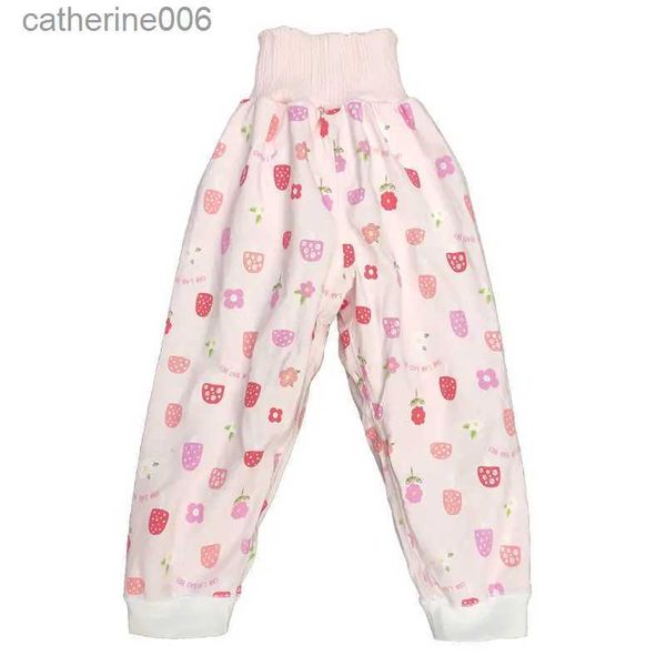 Bolsas de dormir Falda de pañal para bebé Pantalones de entrenamiento infantil Pañal de tela Pantalones cortos de pañales para niños Falda Cama para dormir a prueba de fugas Pantalones de entrenamiento para ir al baño L231225