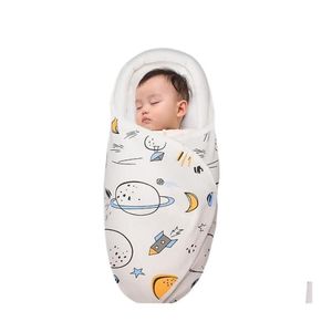 Slaapzakken Baby Slee Bag 06 maanden Lopes voor Geboren Swaddling Wraps 2.5 Tog Zachte katoen Design Hek Nek Protector 29 Drop levering DH5C4