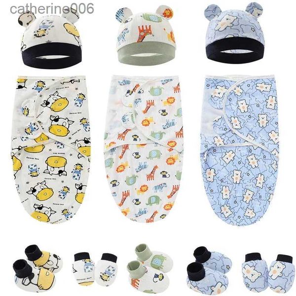 Bolsas de dormir Envoltura para bebé 0-6 meses Saco de dormir para bebé Sobre para recién nacido Envoltura de capullo Swaddle Manta suave para dormir infantil Cubierta para pies de bebéL231225