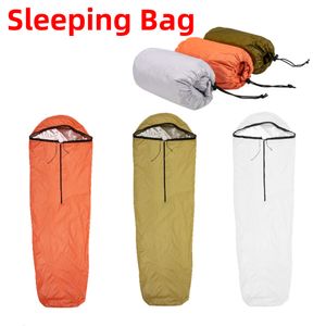Sacs de couchage sac étanche léger thermique couverture de survie d'urgence Camping randonnée activités de plein air 230617