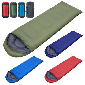 Sacs de couchage sac de Camping ultraléger chaleur d'hiver enveloppe en coton sac à dos accessoires de randonnée en plein air 231113