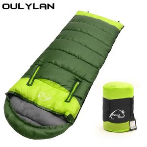 Sacs de couchage Camping sac de couchage léger chaud enveloppe froide sac de couchage sac de couchage pour voyage en plein air randonnée 231018
