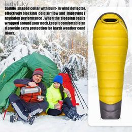 Sacs de couchage Camping sac ultraléger vers le bas imperméable paresseux Portable stockage Compression sommeil voyage divers BagL240113