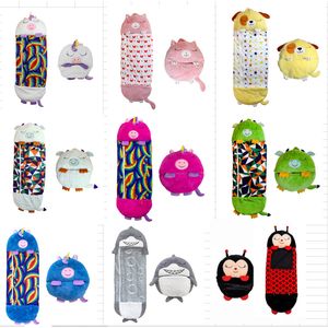 Sleeping Bags Childrens Cartoon Bag Kids Animal Soft Lazy Sleepsacks Baby Plush Doll Pillow Sleep Sack for Boys Girls Birthday Gift 230621