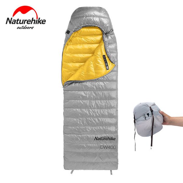 Bolsas de dormir CW400 Bolsa Invierno Ligero Ganso Down Ultraligero Impermeable Senderismo Camping Edredón 230826