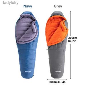 Sacs de couchage Naturehike Sac ULG400 Duvet d'oie Hiver Touristique Momie Ultraléger Imperméable Chaud BagL240112