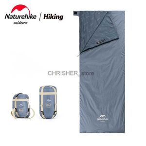 Slaapzakken Naturehike LW180 Mini-envelopslaapzak Outdoor Camping-slaapmat Ultralichtgewicht draagbare gesplitste katoenen slaapzakL231226