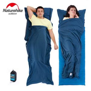 Sacs de couchage Naturehike – doublure de sac de couchage légère, housse de sac de couchage simple, ultralégère, confortable, draps de Camping, sac de couchage de voyage L23