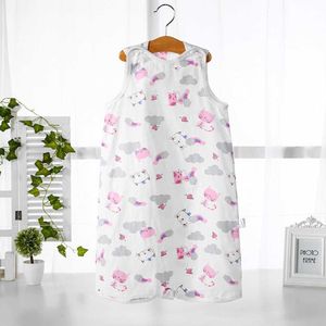 Sacs de couchage nouveau-né infantile doux Swaddle été respirant bébé mousseline coton sac costume