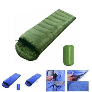 Slaapzakken draagbare lichtgewicht envelop slaapzak met compressiezak voor camping wandelen backpacken UT T221022
