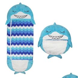 Slaapzakken Slee Bag Kids Cartoon Sleepsacks Childrens P Dolly Pillow Boys Girls Baby Animal Sleep Sack For Birthday Drop Delivery Ba Dhl