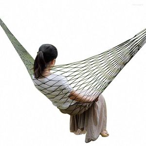 Slaapzakken Slaapzakken Tuinhangmat Outdoor Camping Hangstoel Mesh Net Bed Reizen Draagbare Schommelstoel voor Volwassenen Kinderen