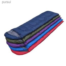 Sacs de couchage sacs de couchage Camping en plein air enveloppe sac de couchage 750g coton été Camping sac de couchage l231014